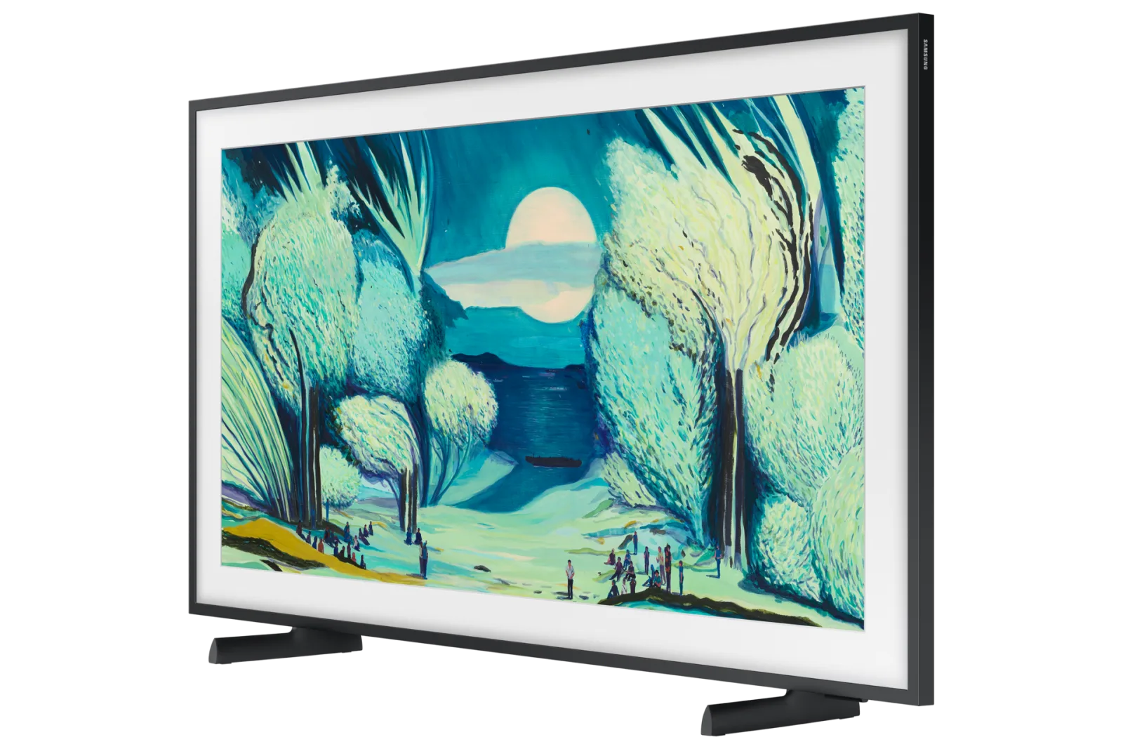 טלוויזיית The Frame QLED 43 אינץ׳ Samsung 43LS03F, מבט בזווית