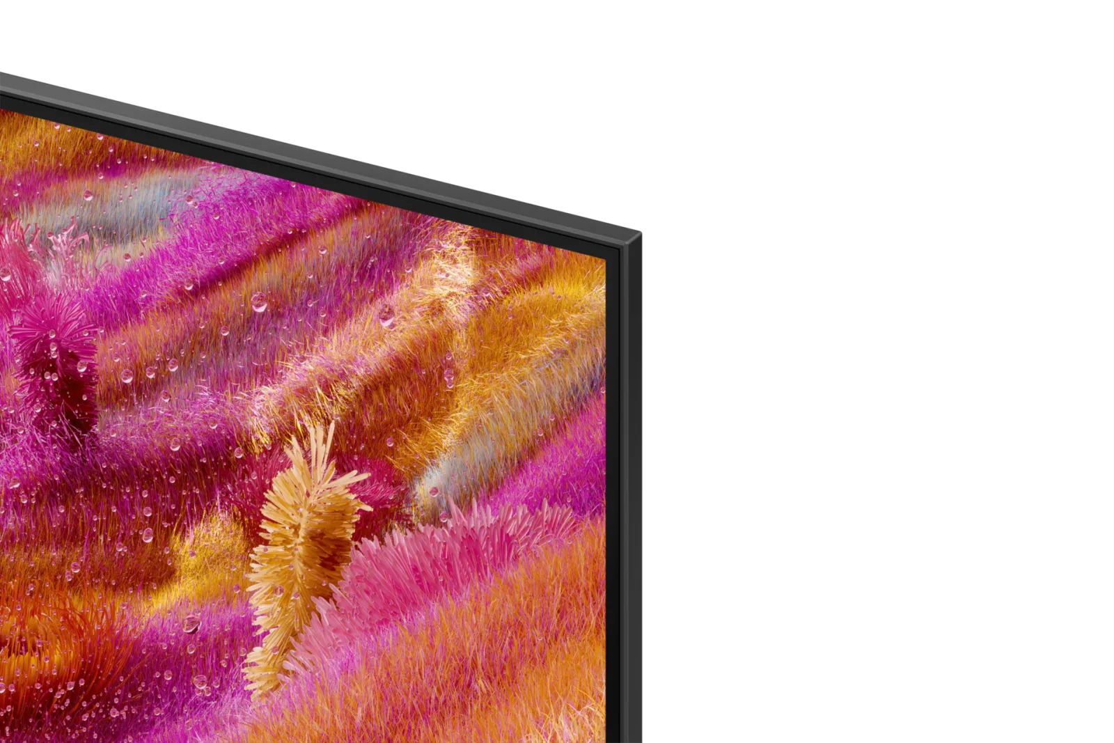 טלוויזיית Neo QLED 55 אינץ׳ Samsung 55QN90F, פרט מסגרת בזווית