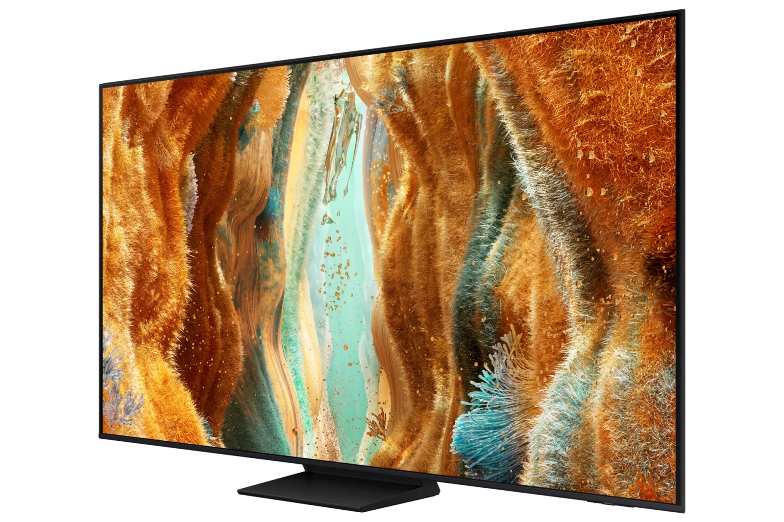 טלוויזיית Neo QLED 65 אינץ׳ Samsung 65QN70F, מבט בזווית משמאל