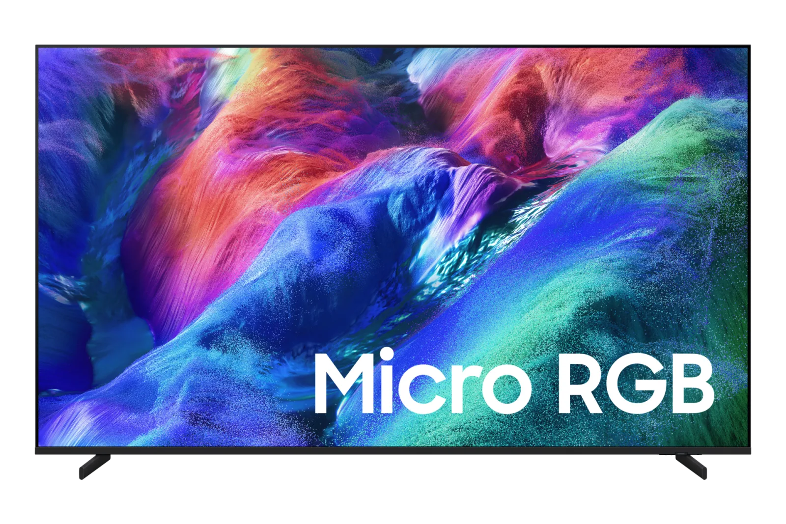 טלוויזיית Micro RGB 65 אינץ׳ Samsung 65R85H, מבט מלפנים