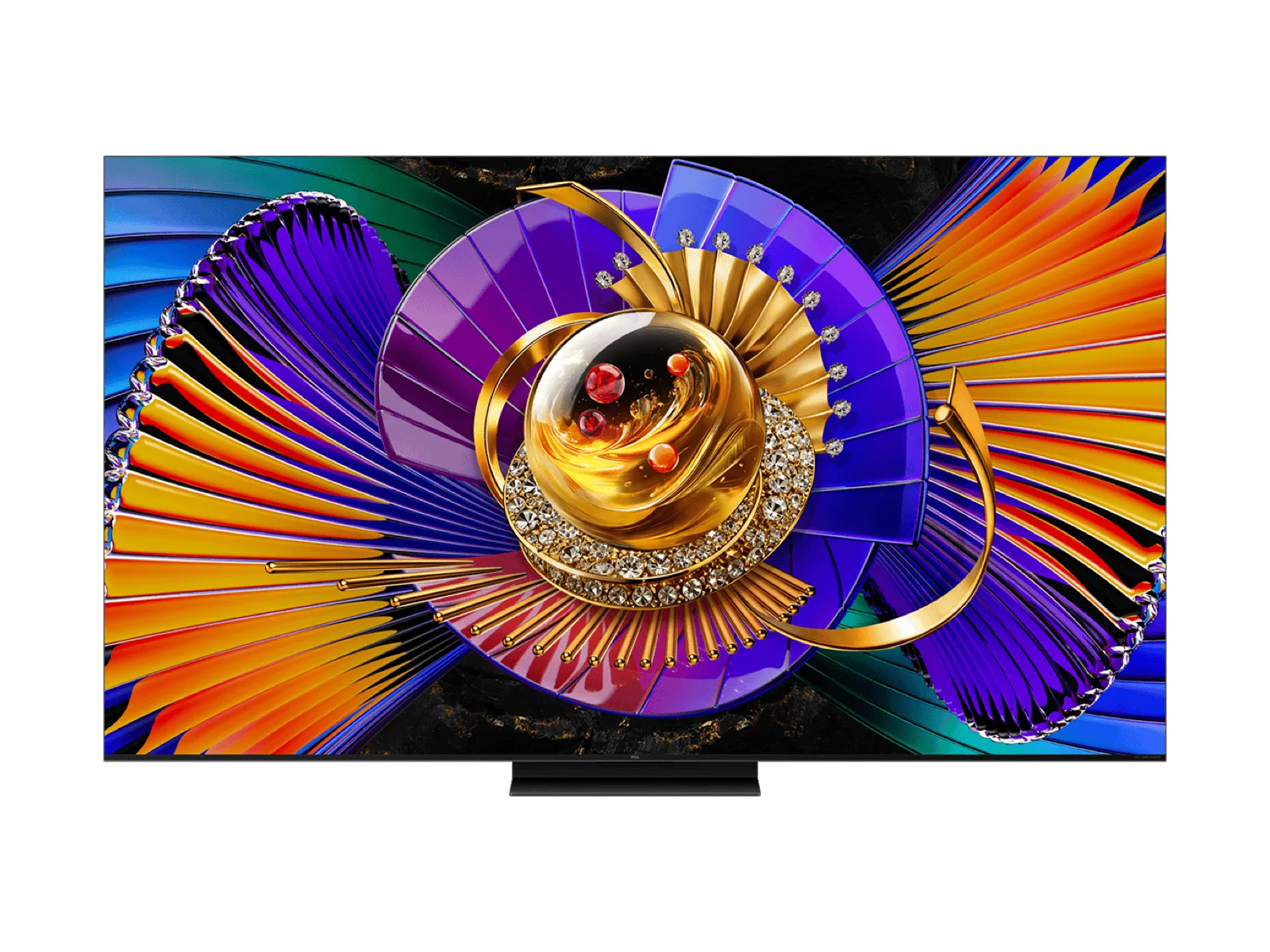 טלוויזיית SQD-Mini LED 75 אינץ׳ TCL 75C7L, מבט מלפנים