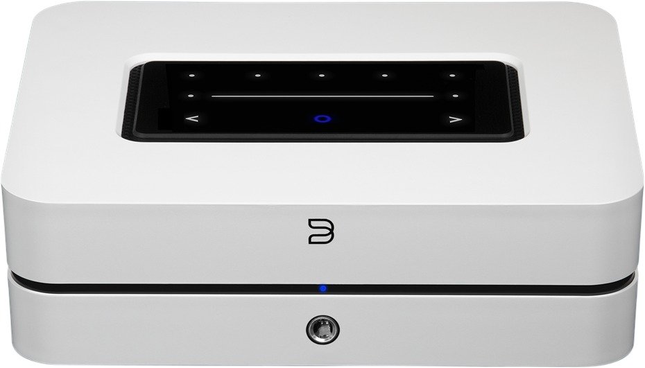 מגבר סטרימינג עם HDMI eARC Bluesound POWERNODE, בצבע לבן