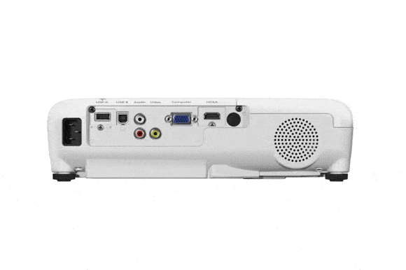 מקרן XGA Epson EB-X05, לוח החיבורים