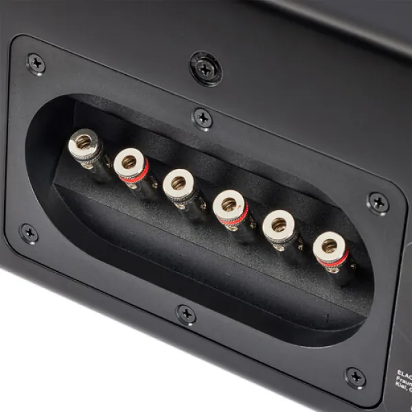חיבורים אחוריים של ELAC Muro SB-VJ41S-BK