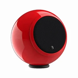 סט רמקולים Gallo Acoustics, רמקול כדורי בצבע אדום