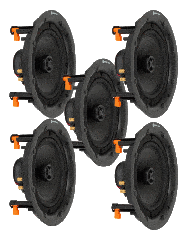 סט 5 רמקולים שקועים בתקרה Monitor Audio PRO-80, חמשת הרמקולים