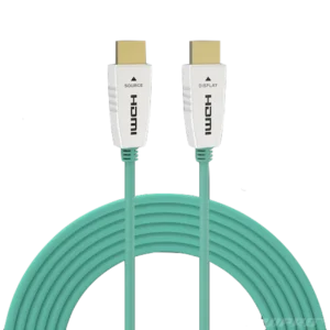 כבל HDMI אופטי 48Gbps RUIPRO 8K HDMI 2.1, הכבל והמחברים