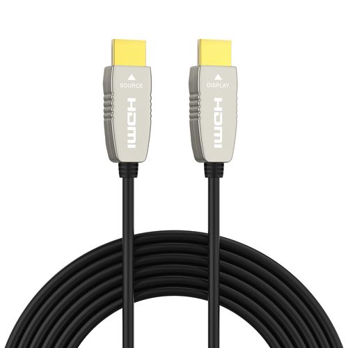 כבל HDMI אופטי 18Gbps RUIPRO 4K HDMI 2.0b, הכבל והמחברים