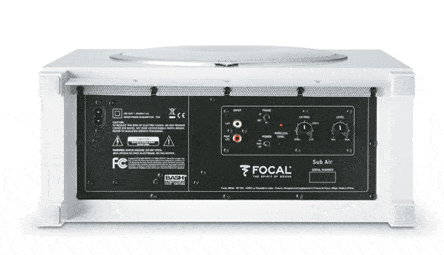 חיבורים וכיוונים של Focal Sub Air