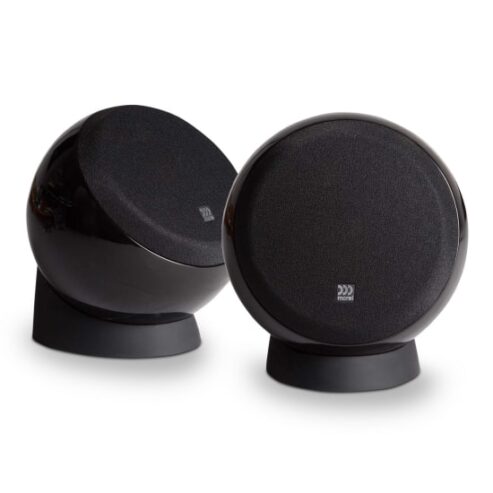 זוג רמקולים סטליטיים Morel SoundSpot SP-2, בצבע שחור