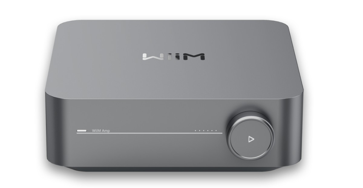 מגבר סטרימינג WiiM Amp, מבט מלפנים