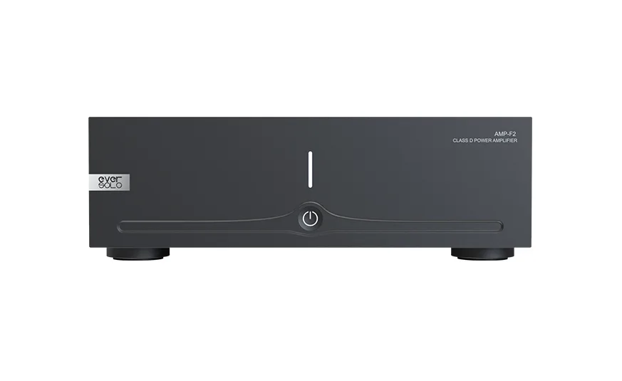 מגבר כוח Class D Eversolo AMP-F2, מבט מלפנים