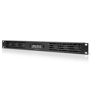 מאוורר לארון ראק 1U, פליטה AC Infinity CLOUDPLATE T1, מבט קדמי