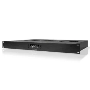מאוורר לארון ראק 1U, פליטה עליונה AC Infinity CLOUDPLATE T2, מבט קדמי