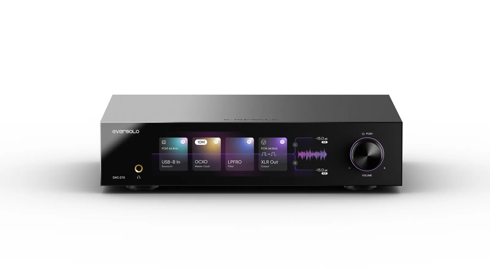 ממיר DAC וקדם מגבר Eversolo DAC-Z10, מבט בזווית