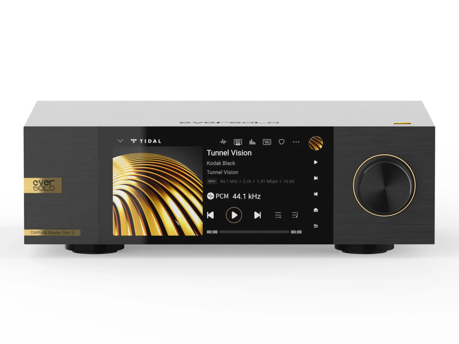 נגן סטרימינג Eversolo DMP-A6 Master Edition Gen 2, מבט מלפנים