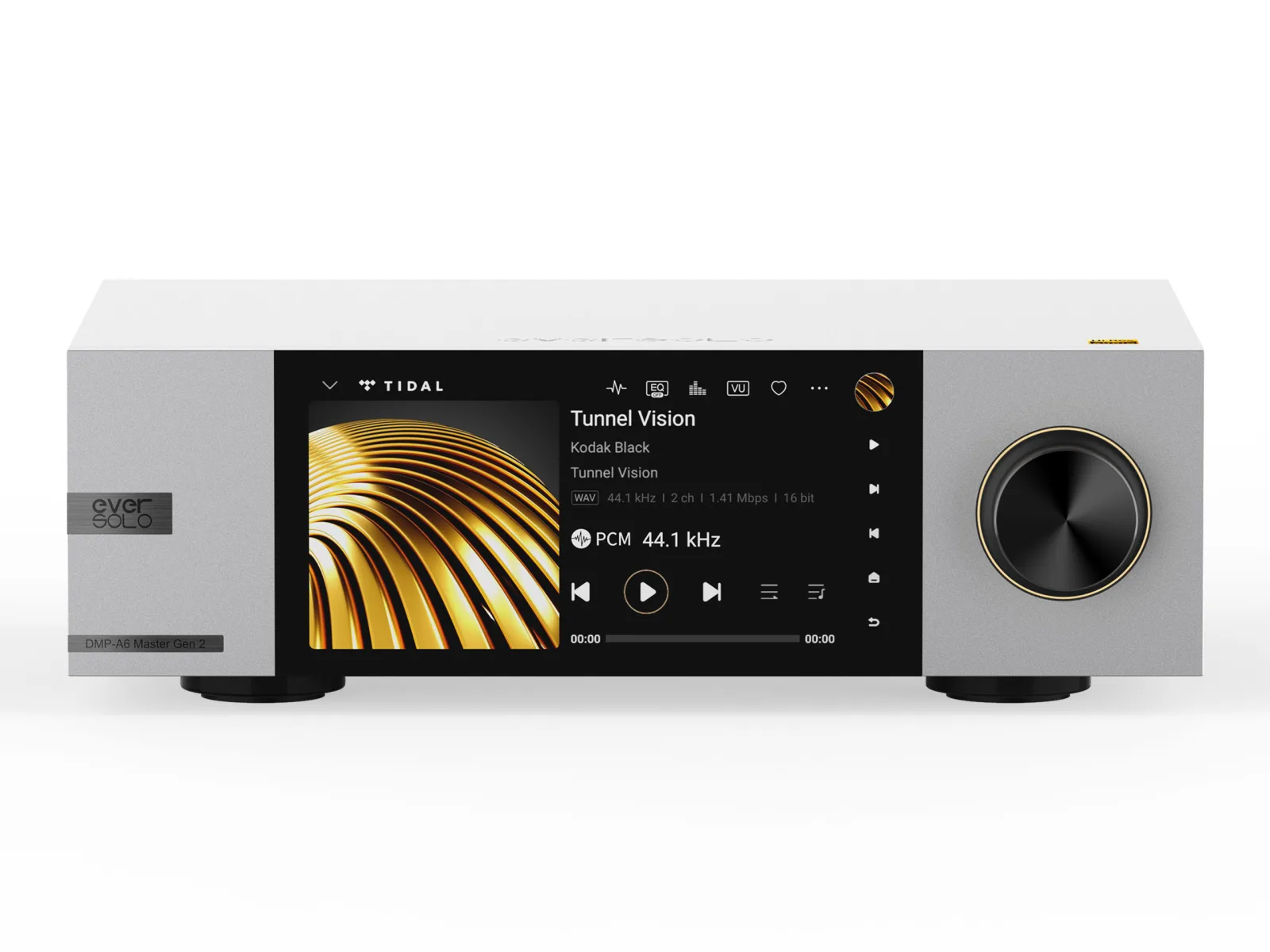 נגן סטרימינג Eversolo DMP-A6 Master Edition Gen 2, מבט מלפנים