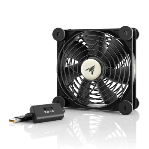 מאוורר USB שקט 120 מ״מ AC Infinity MULTIFAN S3, מבט קדמי