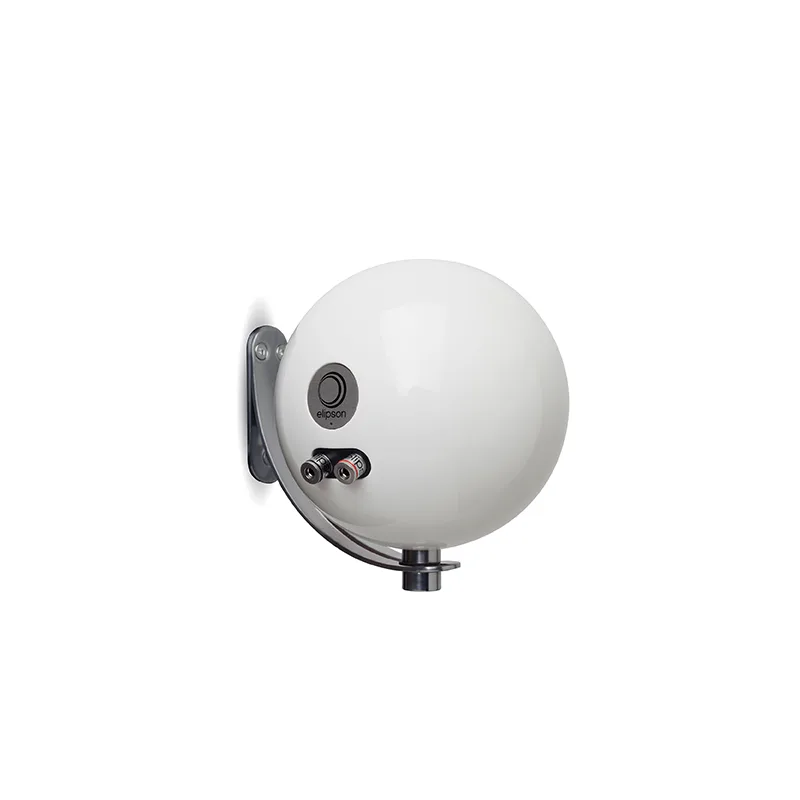 מתקן קיר לרמקול בודד Elipson Planet M Wall Mount, מבט מאחור עם רמקול