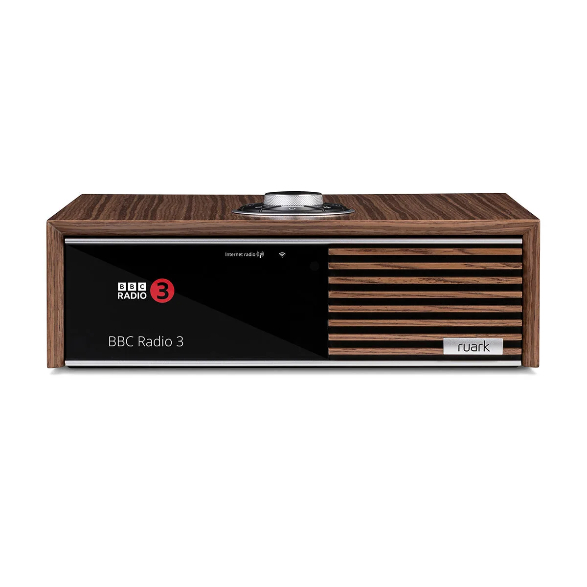קונסולת מוזיקה ומגבר סטרימינג Ruark R610, מבט מלפנים