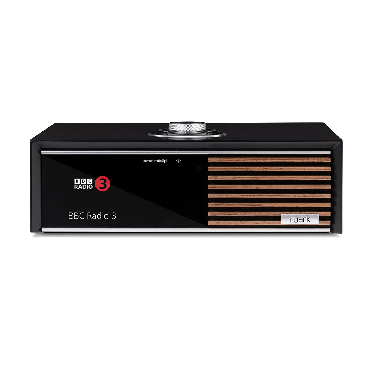 קונסולת מוזיקה ומגבר סטרימינג Ruark R610, מבט מלפנים