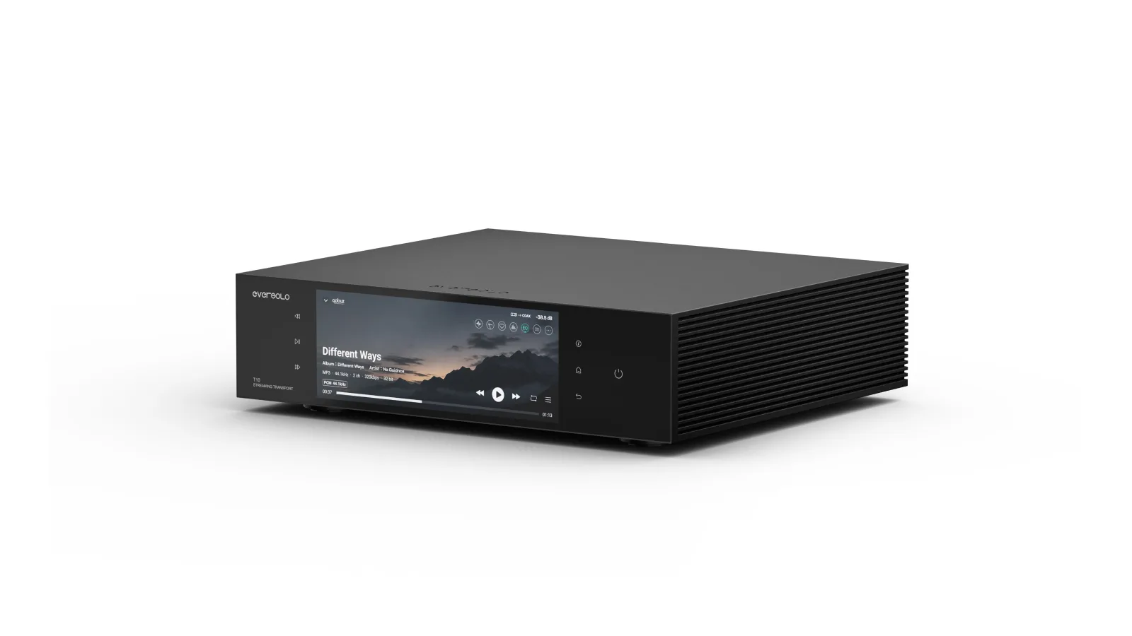 טרנספורט סטרימינג Eversolo T10, מבט בזווית