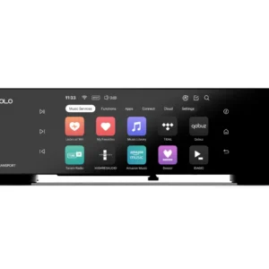 טרנספורט סטרימינג Eversolo T8, מבט מלפנים